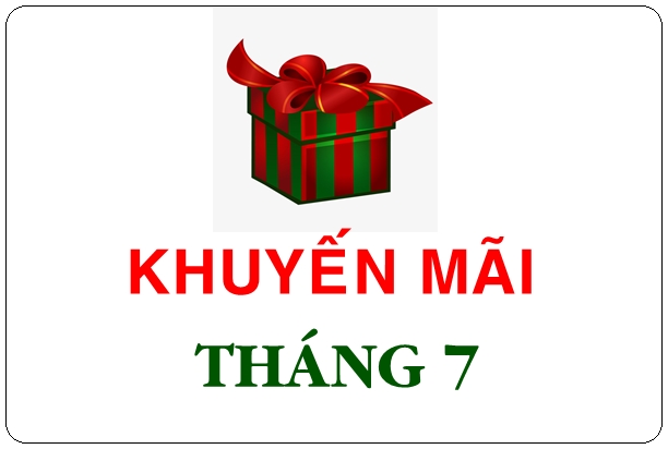 CHƯƠNG TRÌNH KHUYẾN MÃI - VẬT LIỆU, DỤNG CỤ (Tháng 7/2019)