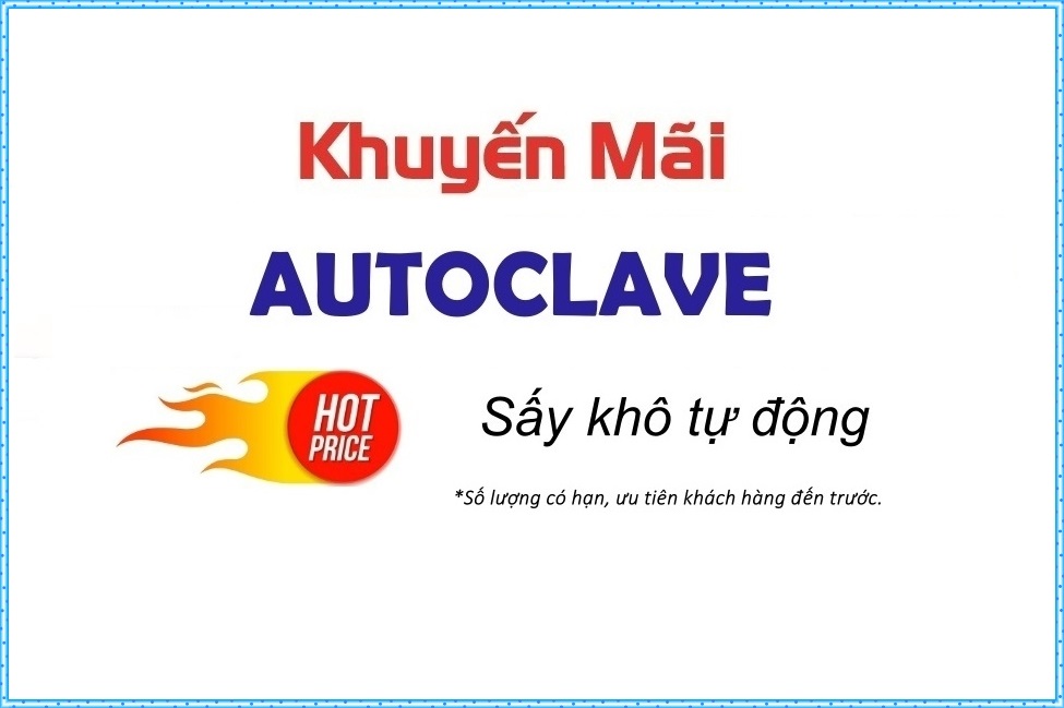 CHƯƠNG TRÌNH KHUYẾN MÃI - MÁY HẤP TIỆT TRÙNG (THÁNG 9-10/2019)