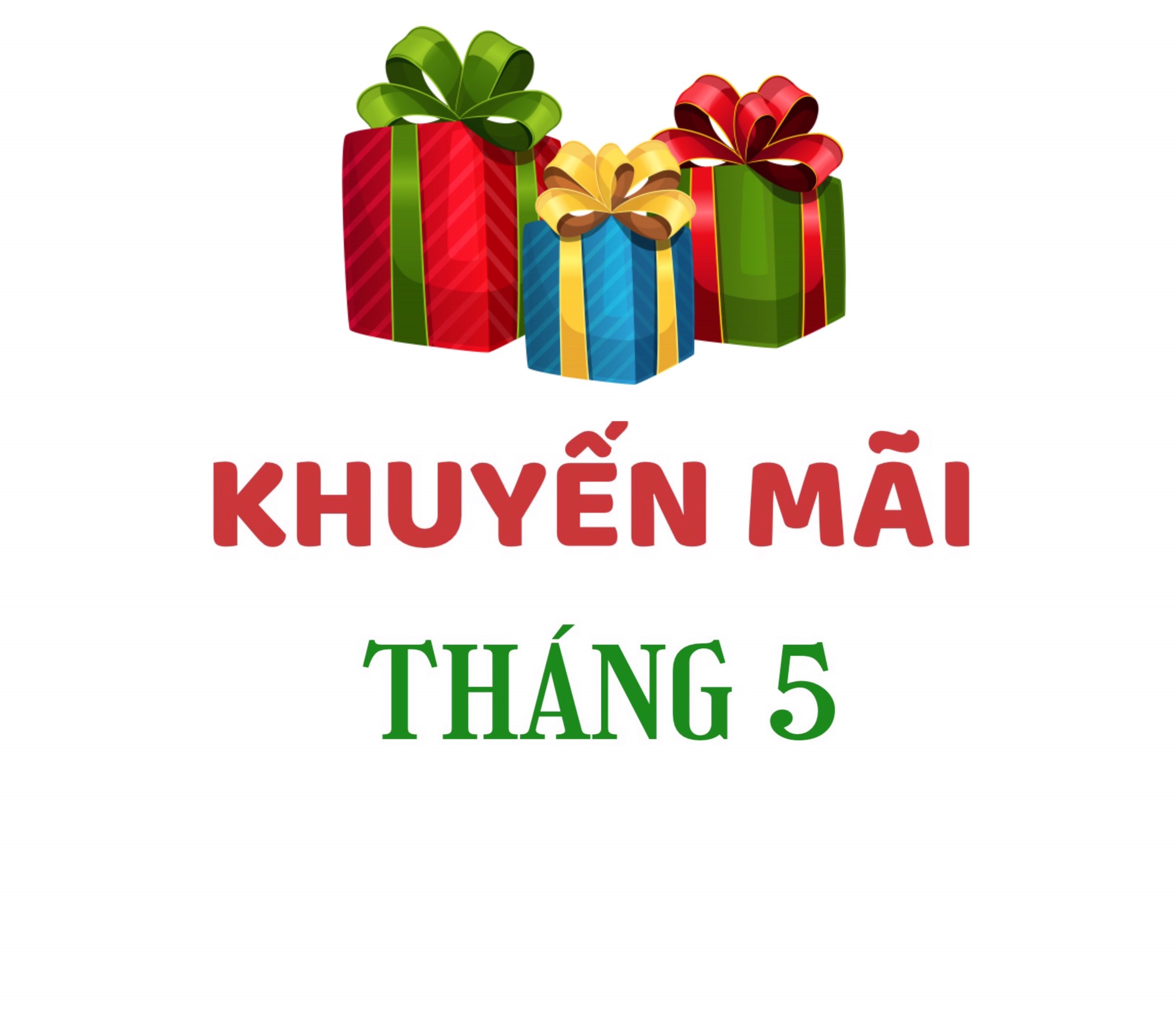 CHƯƠNG TRÌNH KHUYẾN MÃI - VẬT LIỆU, DỤNG CỤ (Tháng 05/2020)