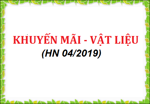 Chương Trình Khuyến Mãi Hội Nghị Tháng 04/19