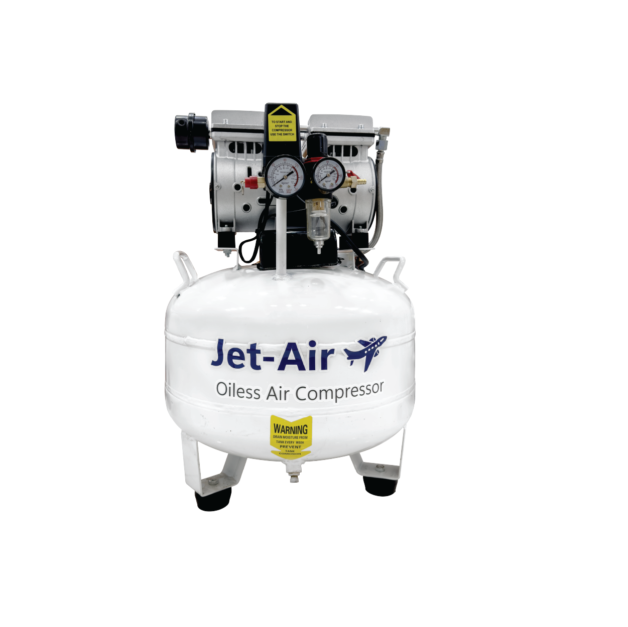 MÁY NÉN KHÍ KHÔNG DẦU JET-AIR (𝑶𝑰𝑳𝑬𝑺𝑺 𝑨𝑰𝑹 𝑪𝑶𝑴𝑷𝑹𝑬𝑺𝑺𝑶𝑹) - Sỉ & Lẻ -