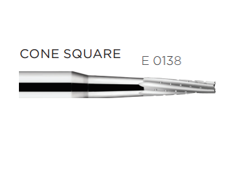 MŨI TUNGSTEN: CONE SQUARE