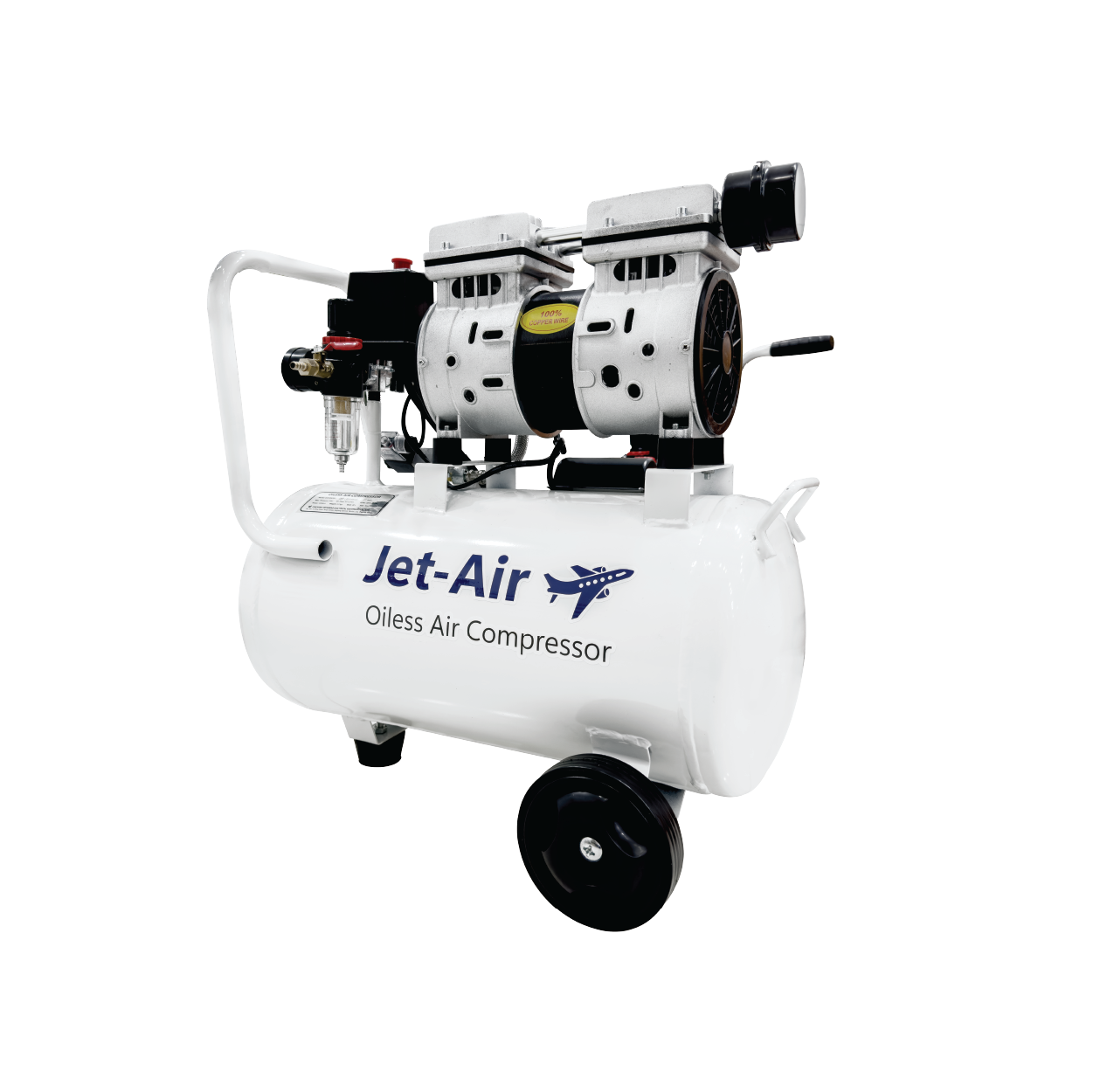 MÁY NÉN KHÍ KHÔNG DẦU JET-AIR (𝑶𝑰𝑳𝑬𝑺𝑺 𝑨𝑰𝑹 𝑪𝑶𝑴𝑷𝑹𝑬𝑺𝑺𝑶𝑹) - Sỉ & Lẻ -