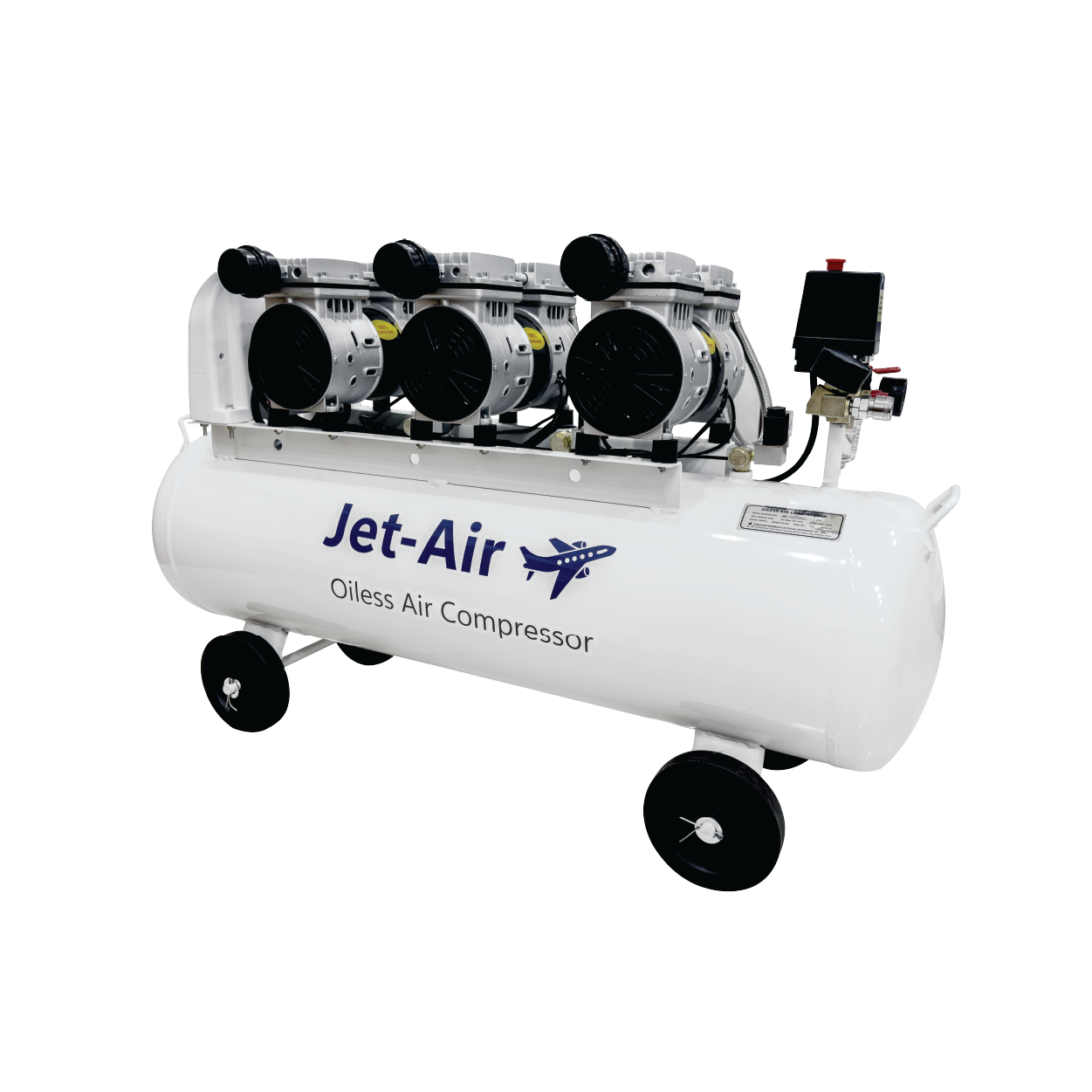 Máy nén khí không dầu Jet-Air (Dùng cho 2 - 3 ghế)
