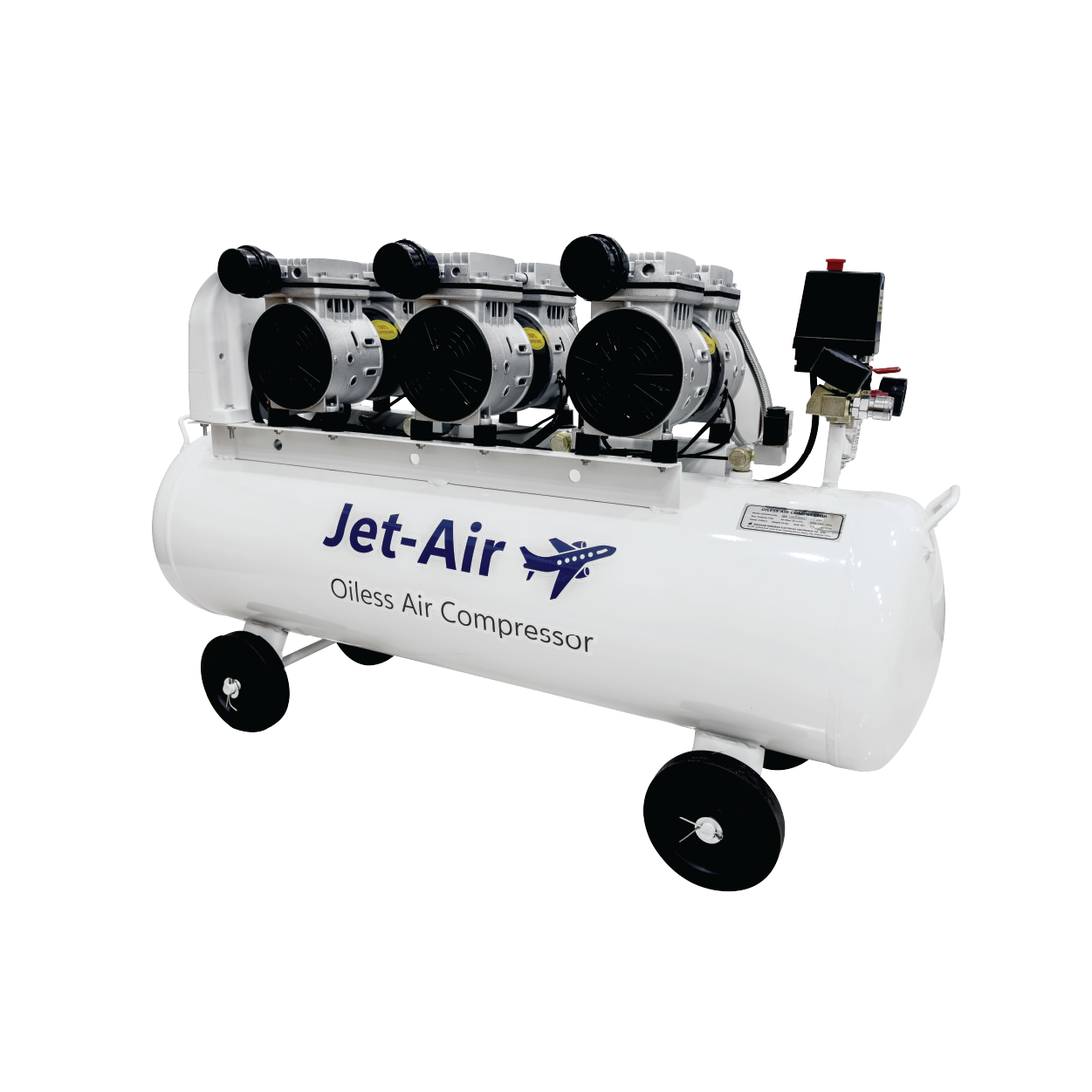 MÁY NÉN KHÍ KHÔNG DẦU JET-AIR (𝑶𝑰𝑳𝑬𝑺𝑺 𝑨𝑰𝑹 𝑪𝑶𝑴𝑷𝑹𝑬𝑺𝑺𝑶𝑹) - Sỉ & Lẻ -