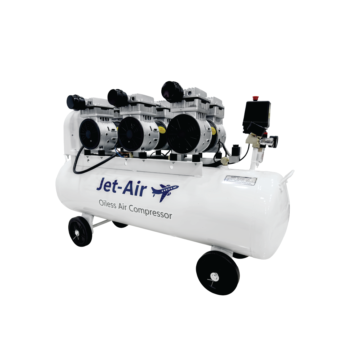 Máy nén khí không dầu Jet-Air (Dùng cho 3 - 4 ghế)